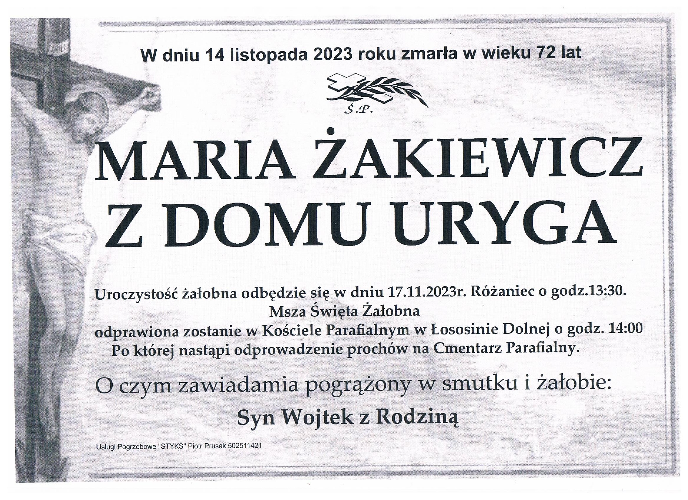 Ostatnia droga - 17.11.2023 r.