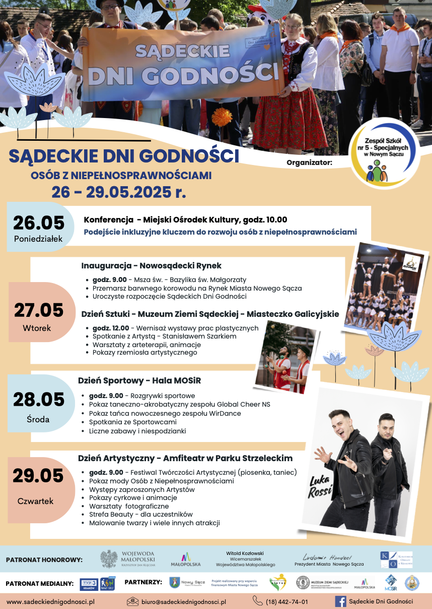 Sądeckie Dni Godności Osób z Niepełnosprawnościami