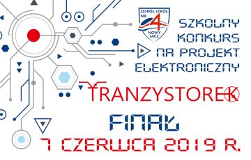 TRANZYSTOREK 2019 - szkolny konkurs elektroniczny 1