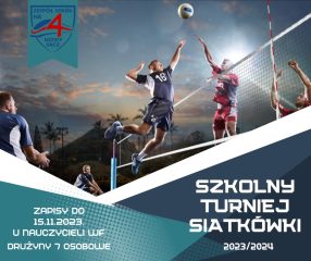 Szkolny turniej siatkówki 1